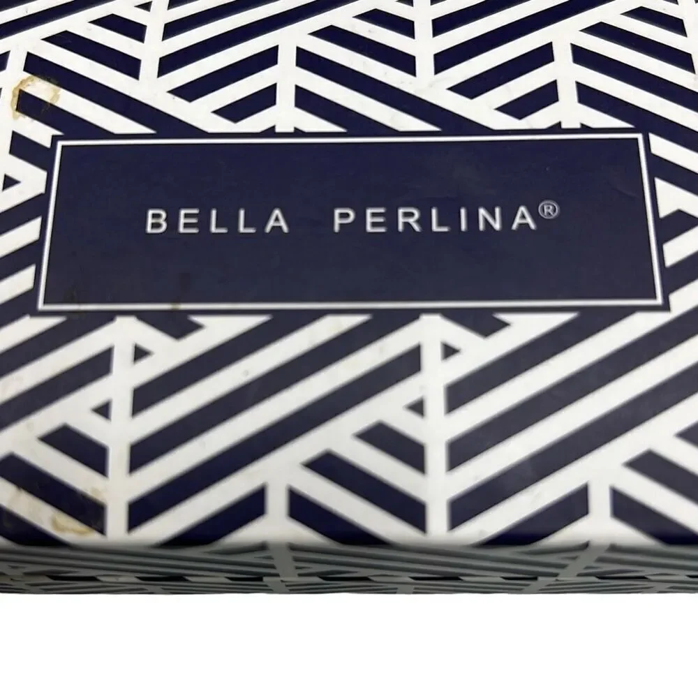 Bella Perlina Make It Personal Interchangeable Bead Gold Tone Pen Set Gift Box